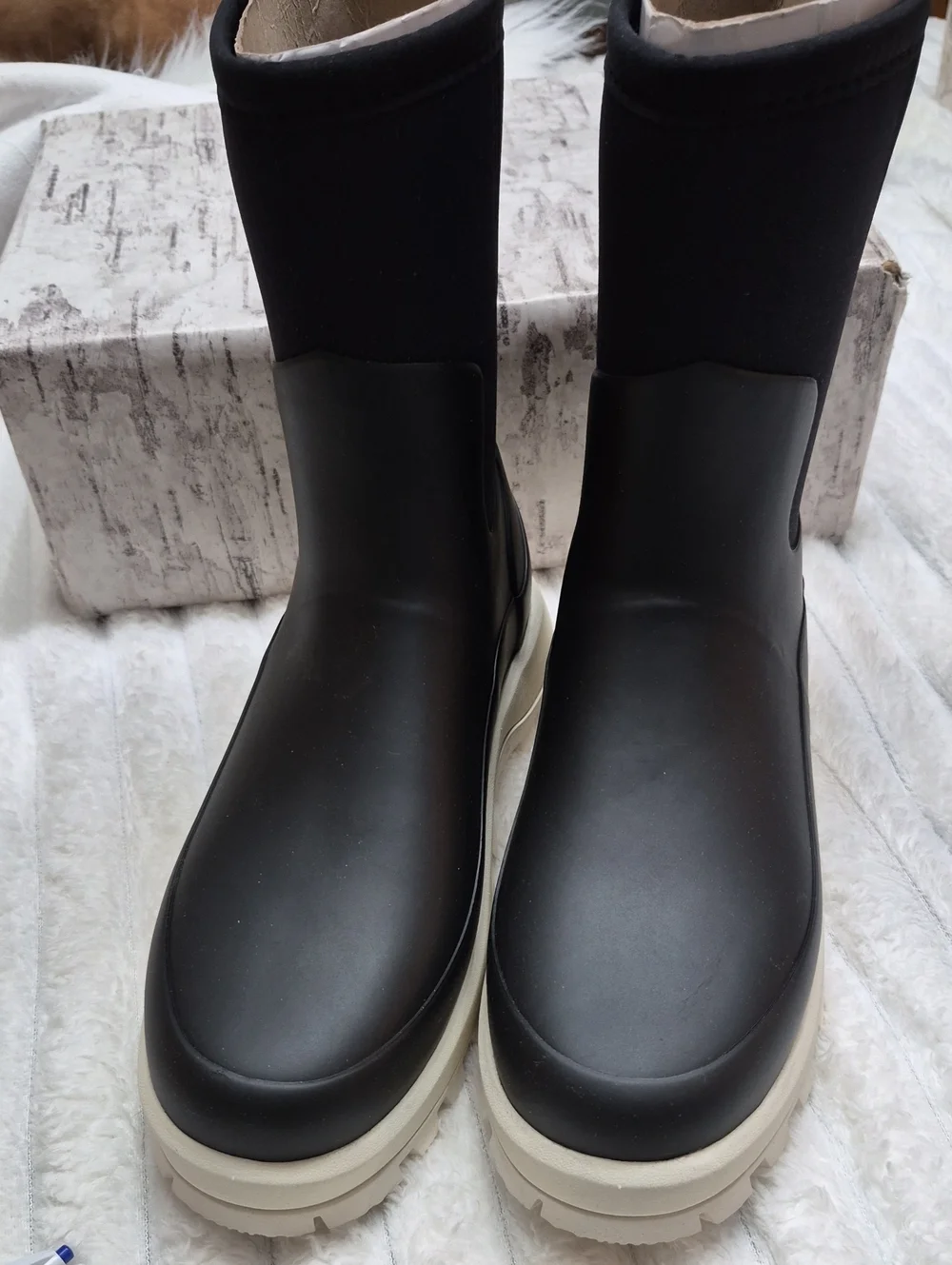 HUNTER CITY EXPLORER NEOPRENE RAIN BOOTS WOMEN'S SZ 8 EU 39 NEW $225